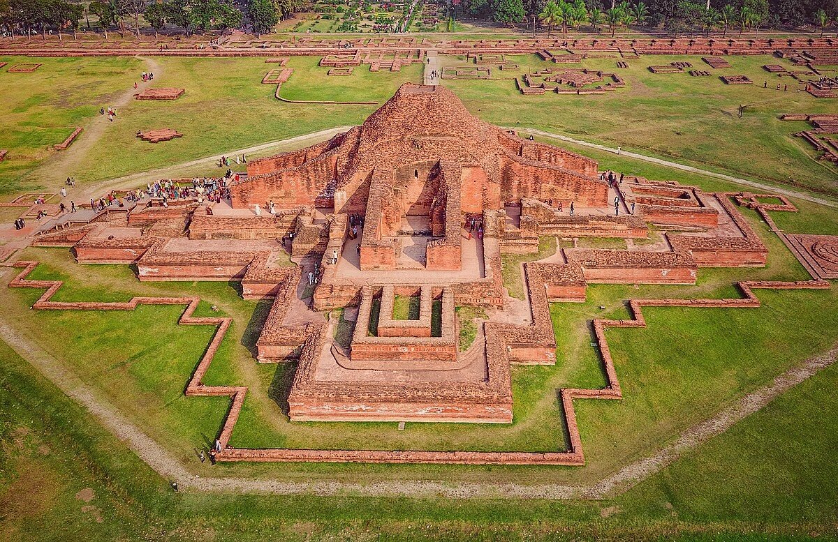Central shrine of Shalban Vihara