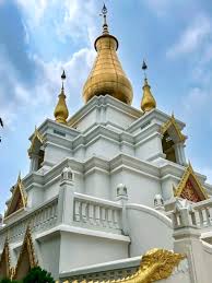Visitors at Shalban Vihara